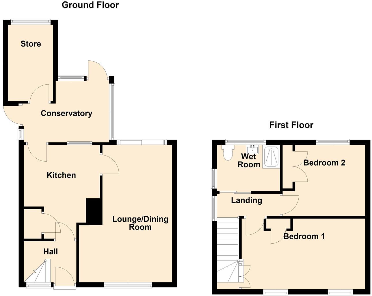 Springfield Road, Etwall, Derby floorplan