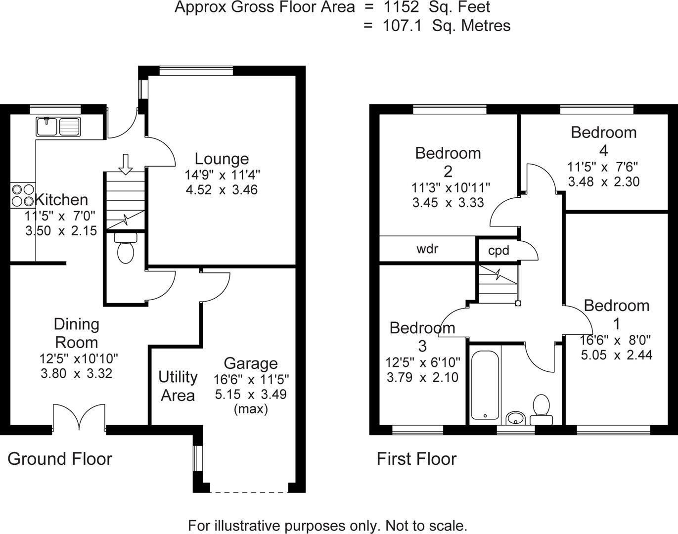 Pye Nest Road, Halifax floorplan