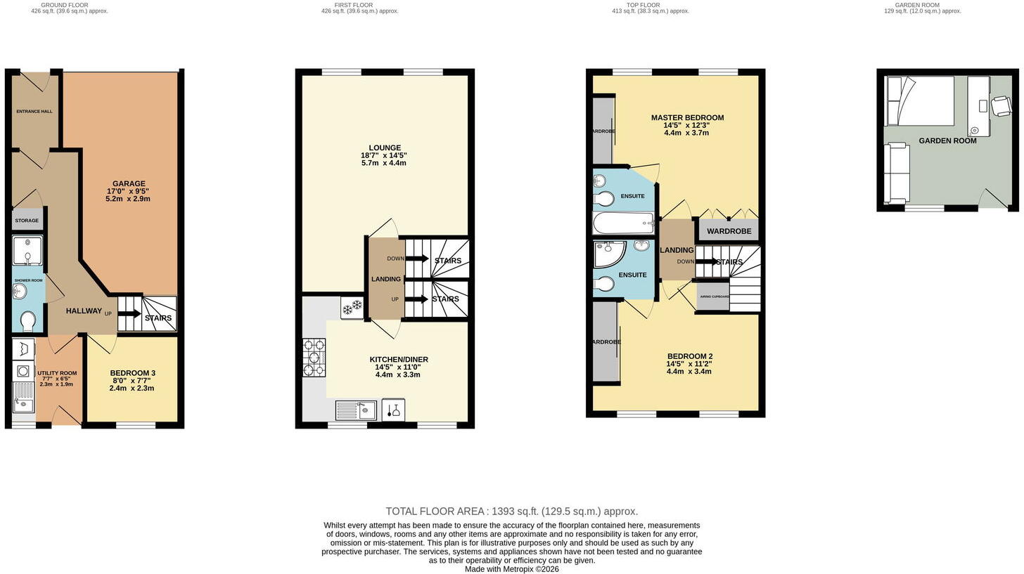 St. Pancras Way, Ripley, DE5 3UH floorplan