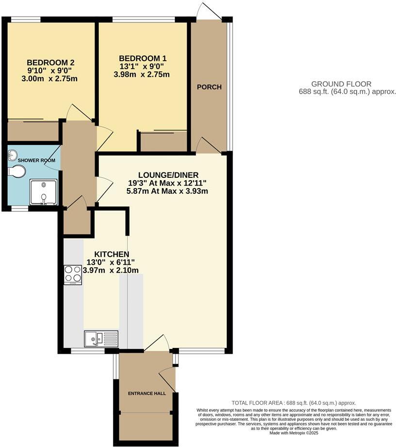 Marina Close, Brixham floorplan