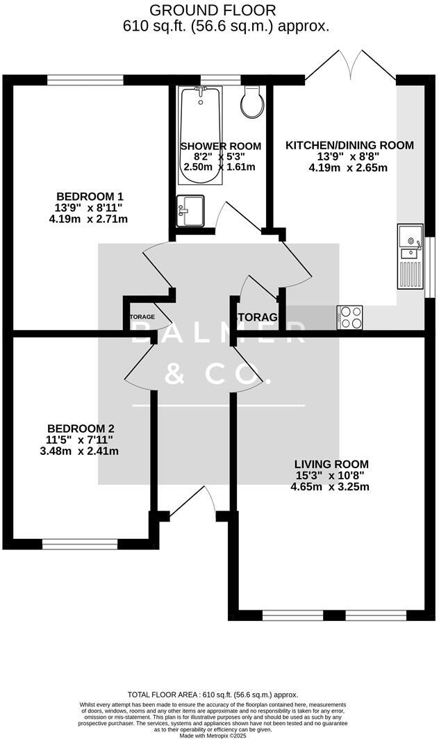 Stowe Gardens, Leigh, WN7 floorplan