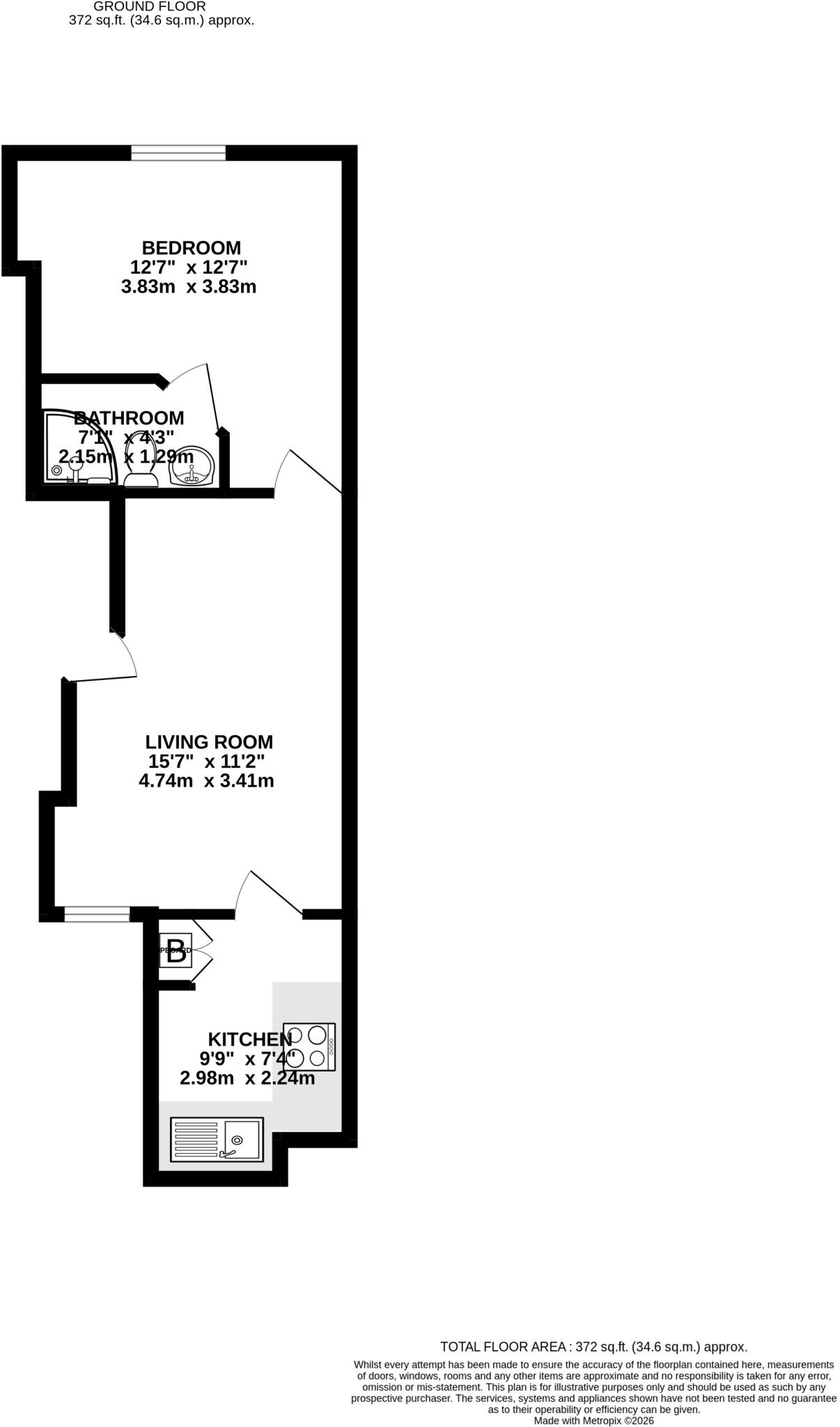 Sherwood Court, Derby Road, Chesterfield, S40 floorplan