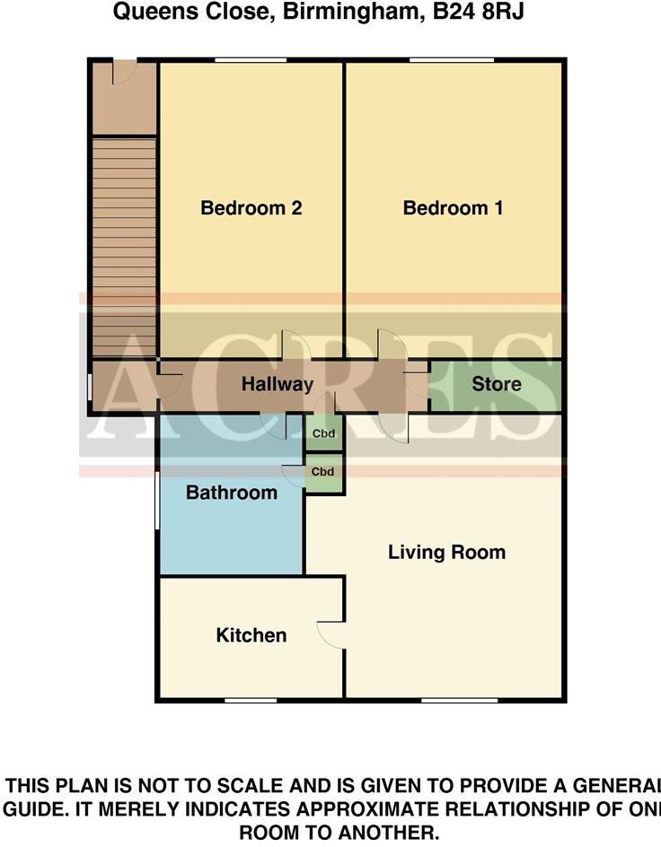 Queens Close, Erdington, Birmingham floorplan