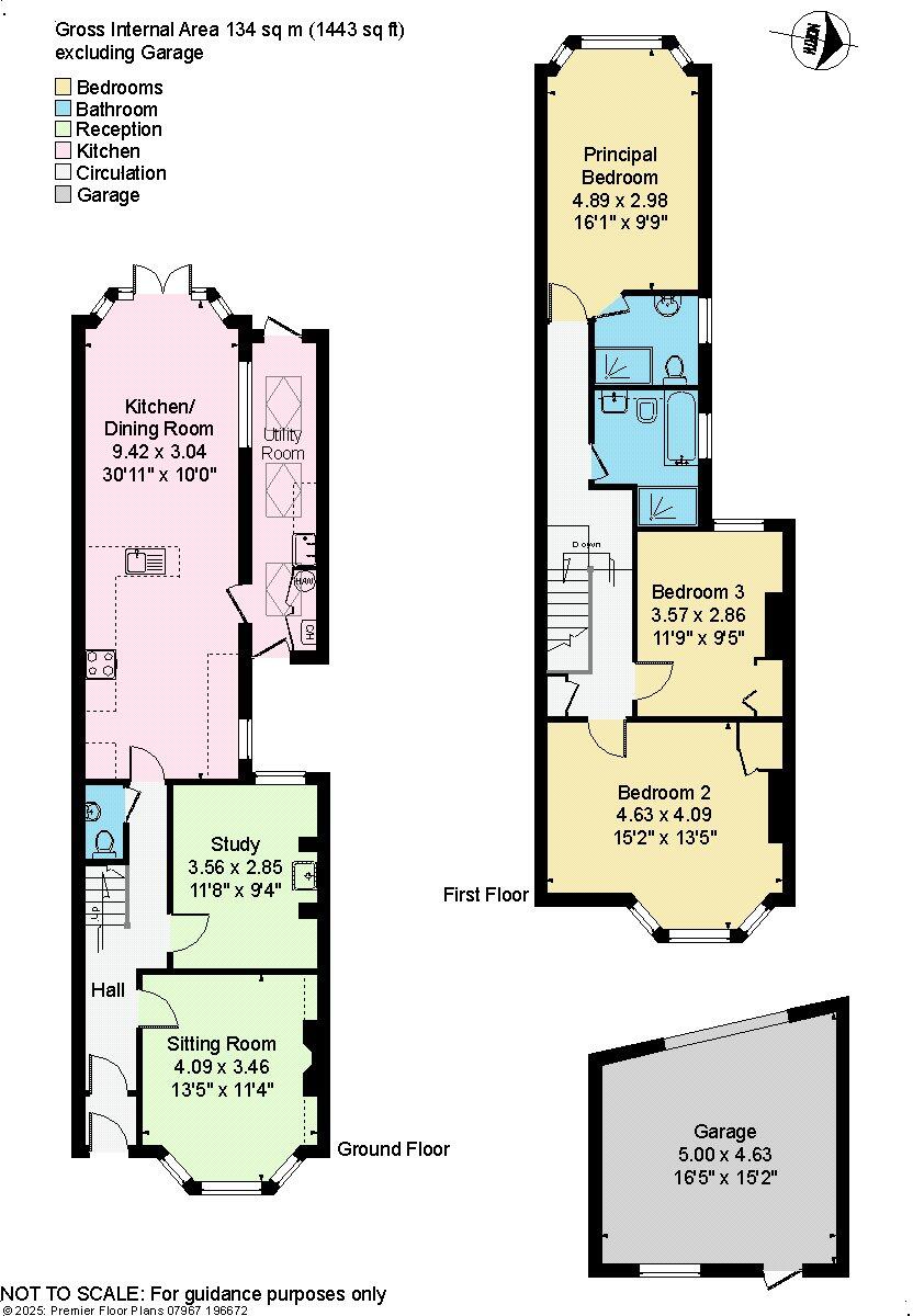 52, Owlstone Road, Newnham, Cambridge floorplan
