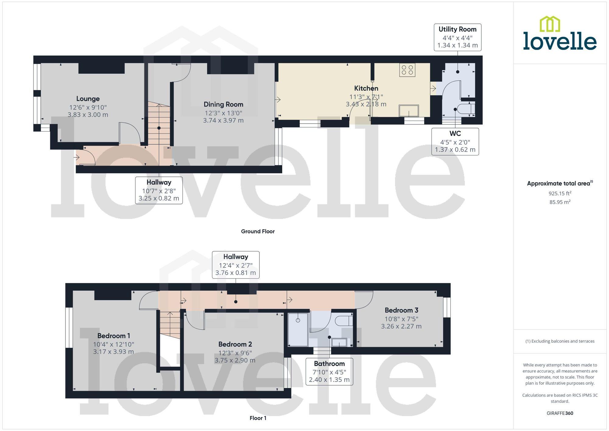 Monks Road, Lincoln, LN2 floorplan