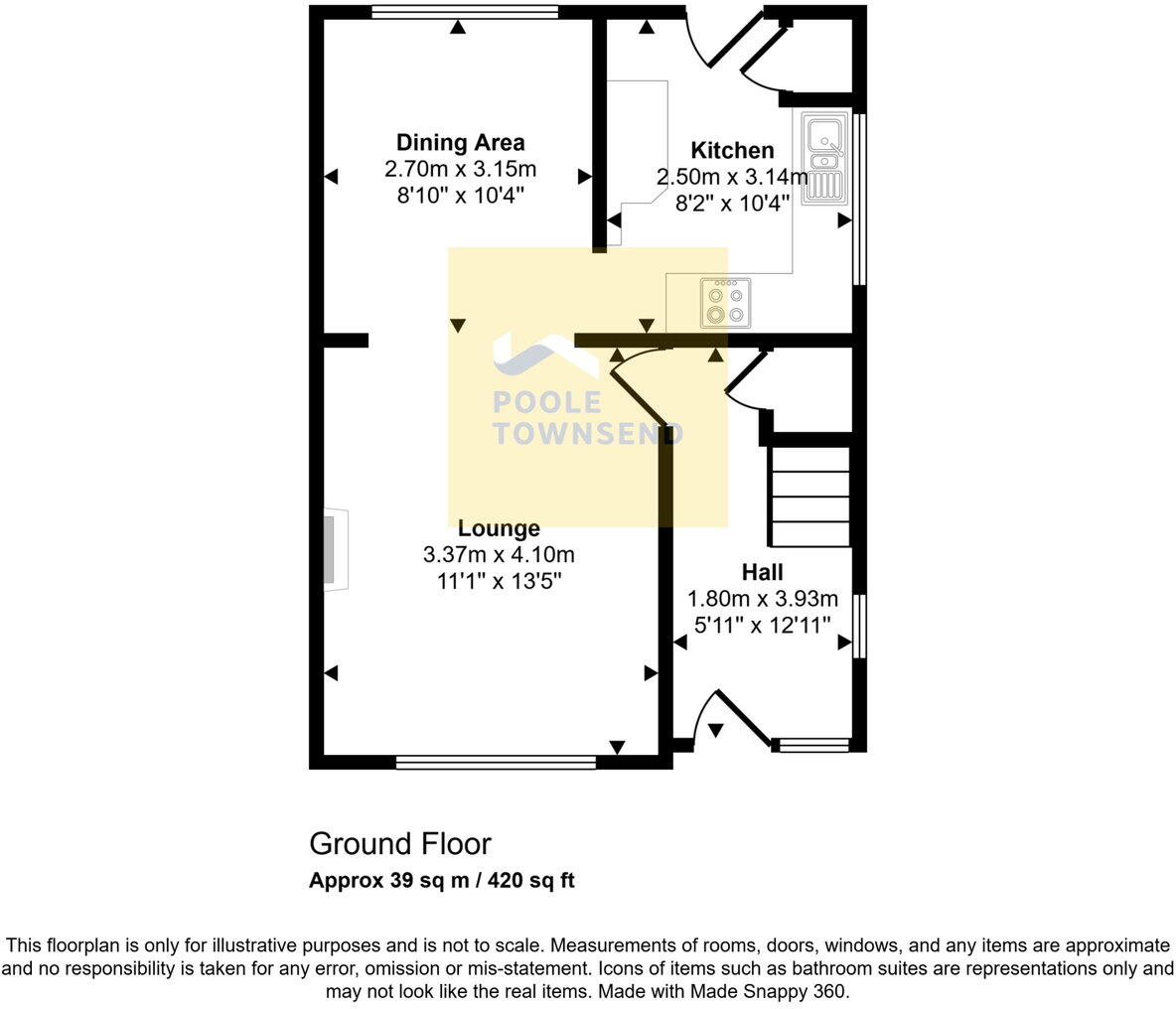 Grosvenor Street, Barrow-In-Furness, LA14 4AH floorplan