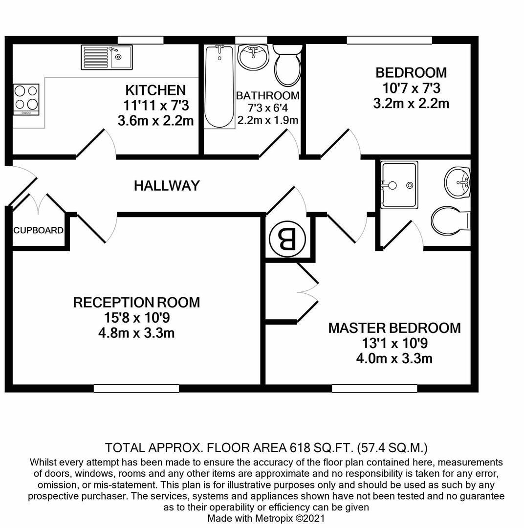 Hubbards Close, Hillingdon, UB8 floorplan