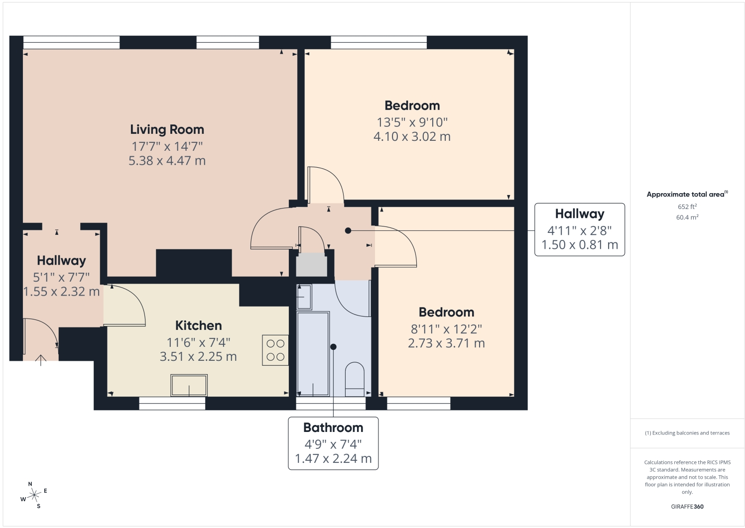 Sutton Field, Hampshire floorplan