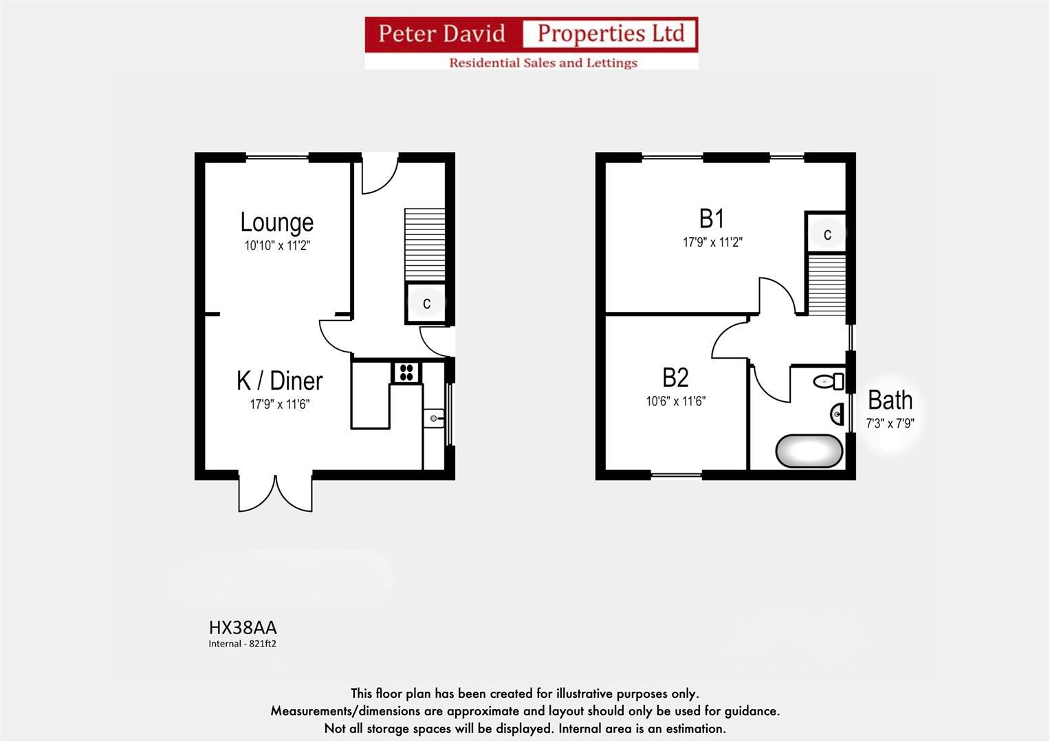 Wakefield Road, Hipperholme floorplan