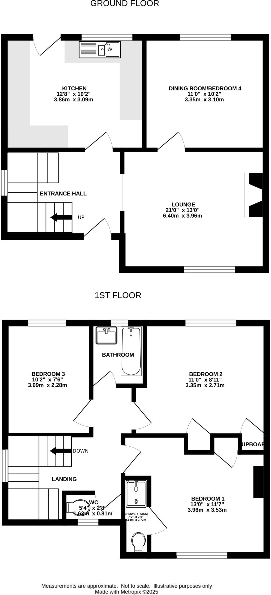 15 Wakefield Road, Norwich, Norfolk NR5 8JE floorplan