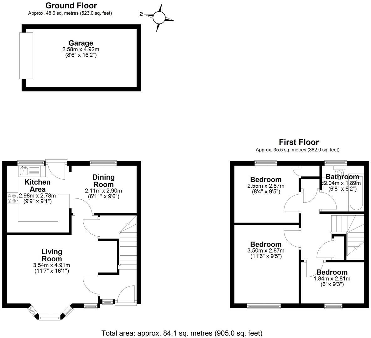 Park Hill, Leiston floorplan
