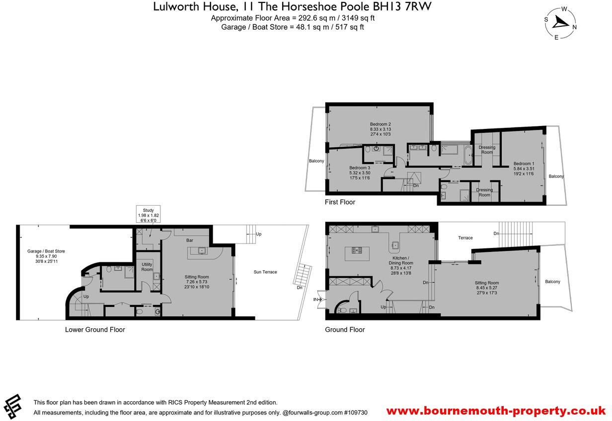 The Horseshoe, Poole, BH13 floorplan
