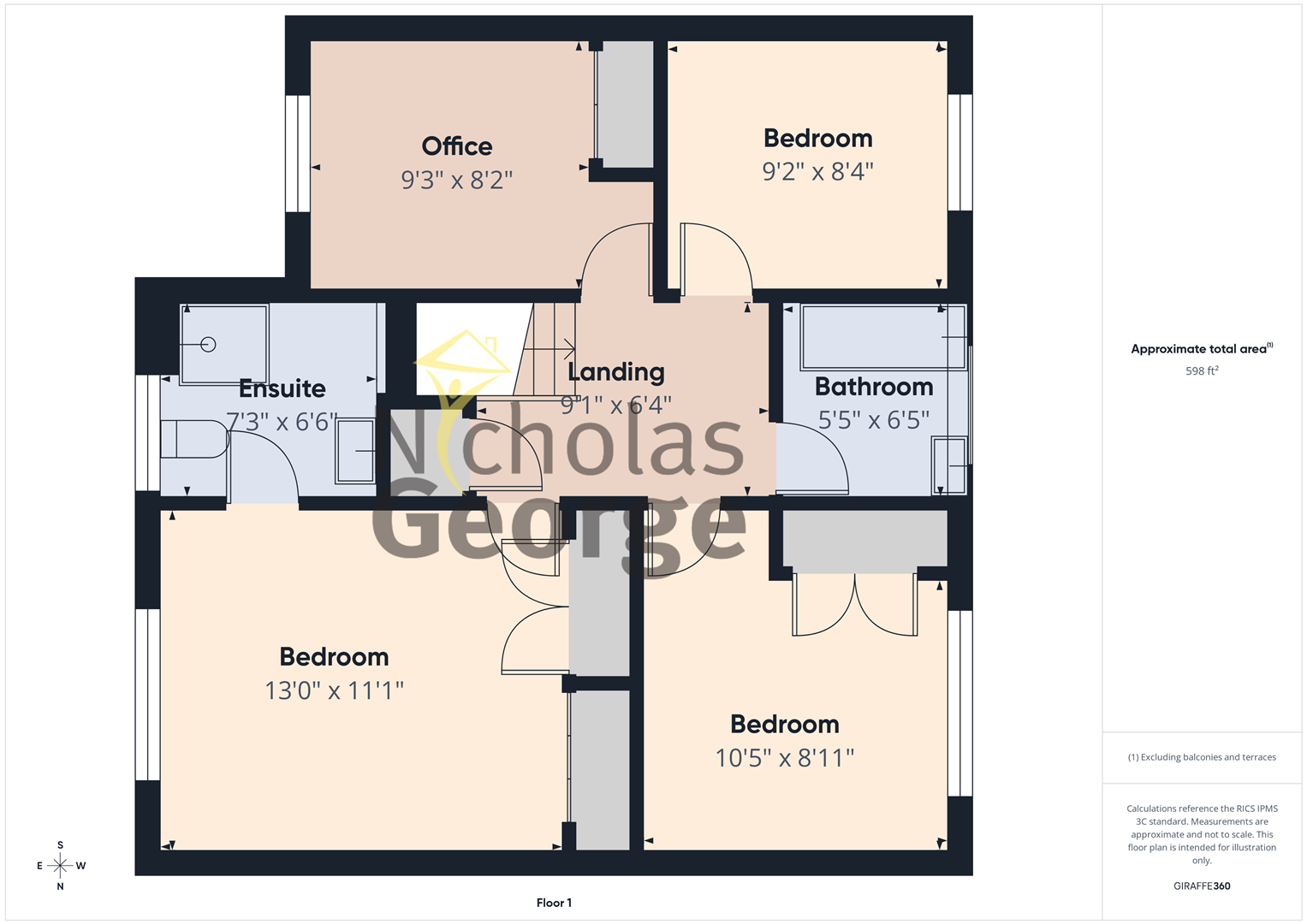 Foxes Meadow, Cotteridge, B30 1BQ floorplan