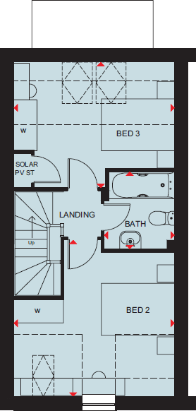 Cottingwood,
Morpeth,
Northumberland,
NE61 3GQ floorplan