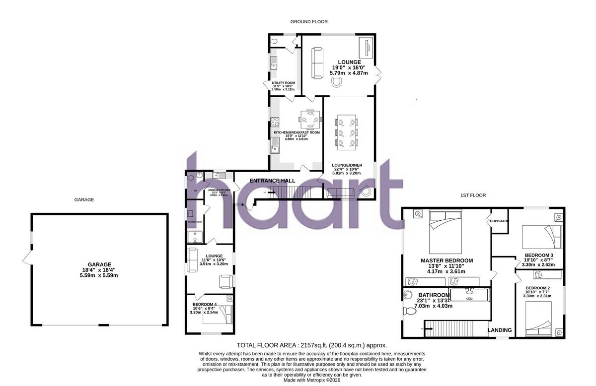 Eldon Lane, Holywell Row floorplan