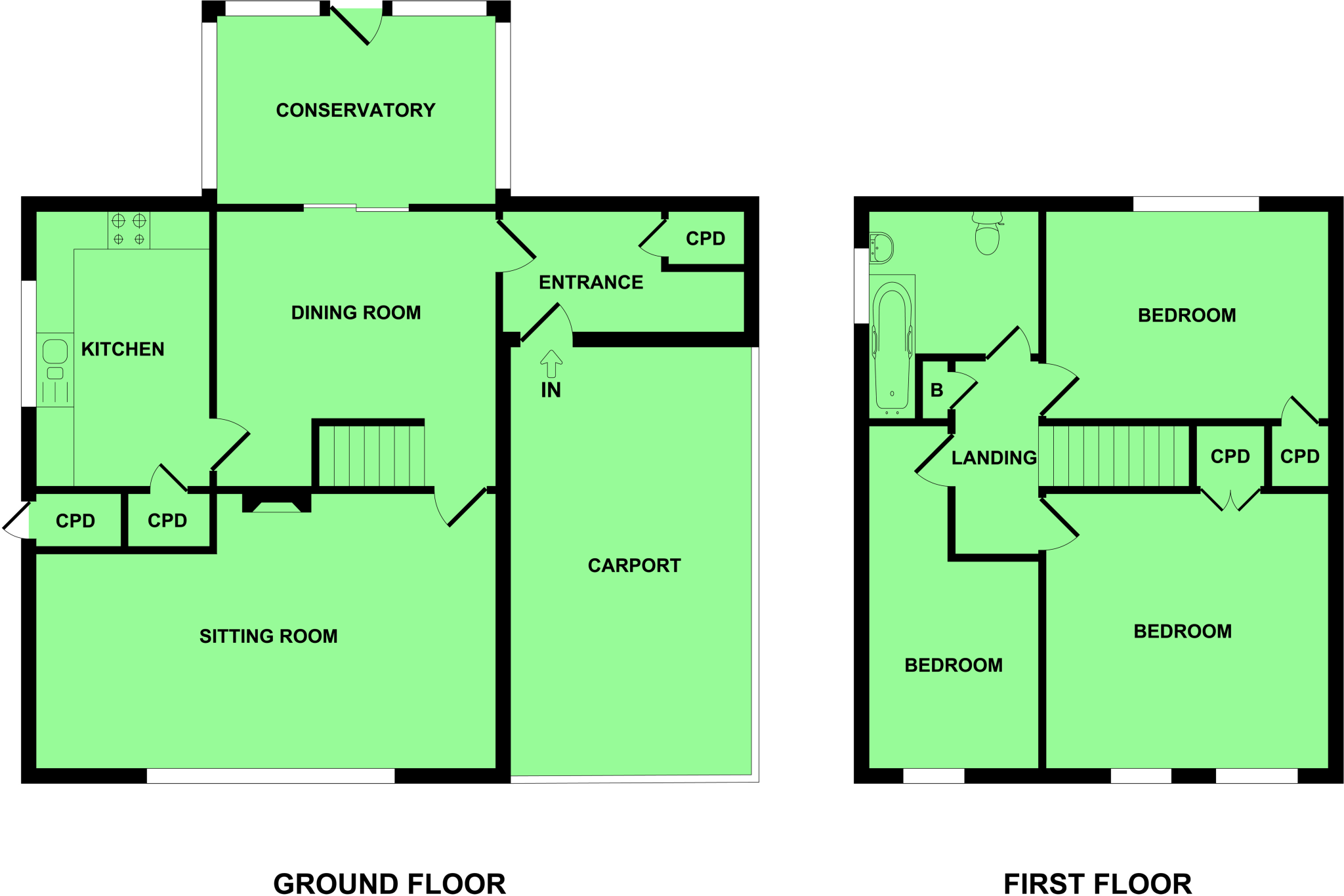 Plane Road, Gorleston, Great Yarmouth floorplan