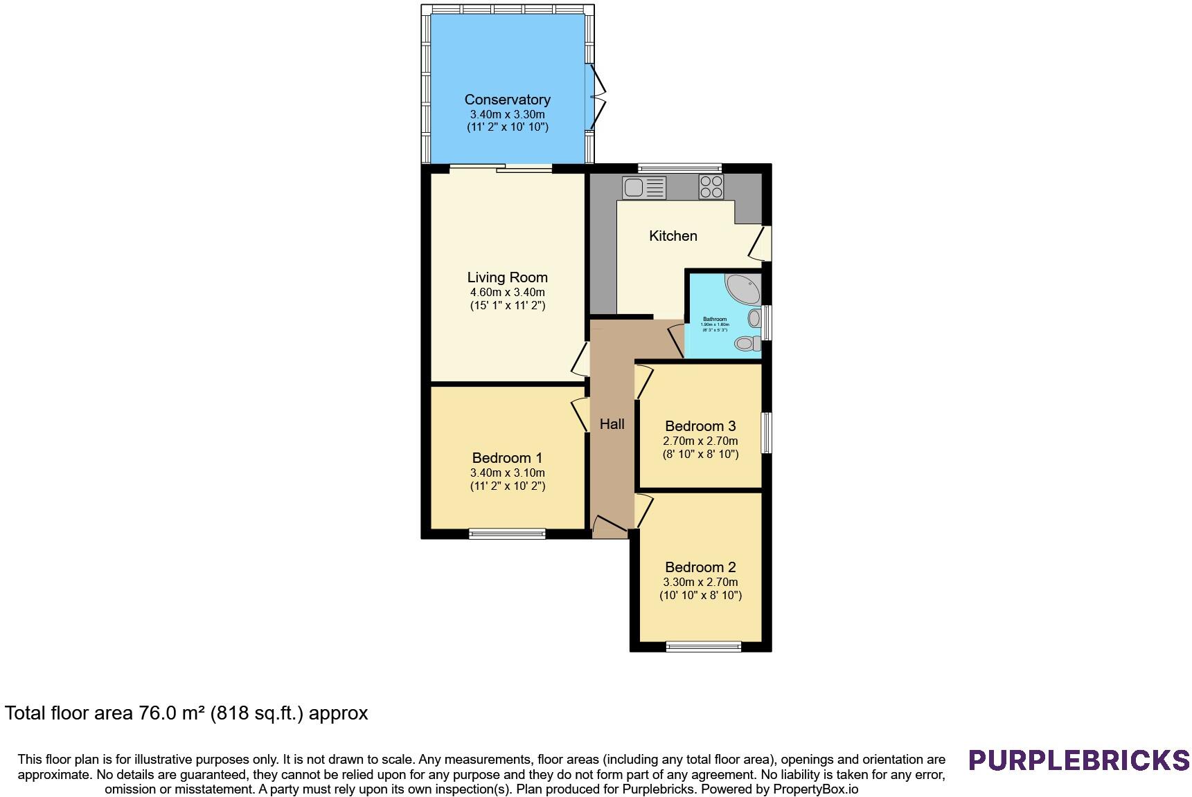Kenilworth Drive, Wigan, WN2 floorplan
