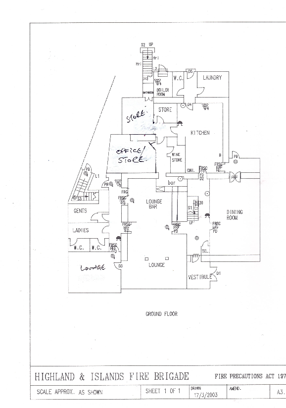Glen Hotel, Main Street, Newtonmore, Highland floorplan