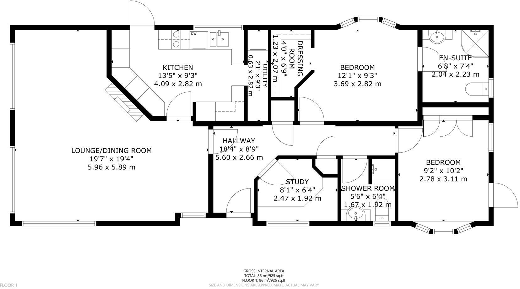 Bluebell Glade, Deanland Wood Park, Golden Cross, Hailsham floorplan