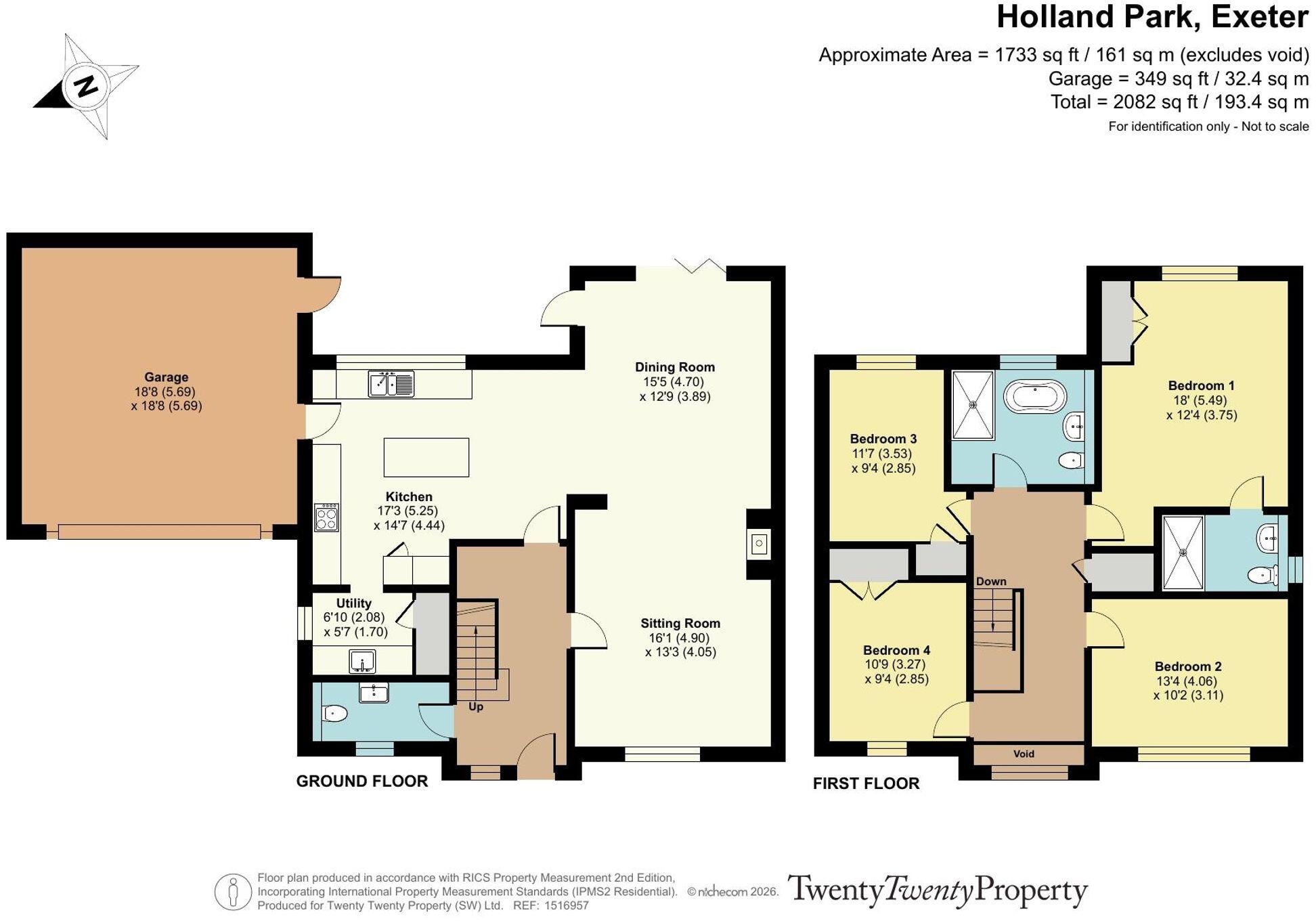 Holland Park, Exeter floorplan
