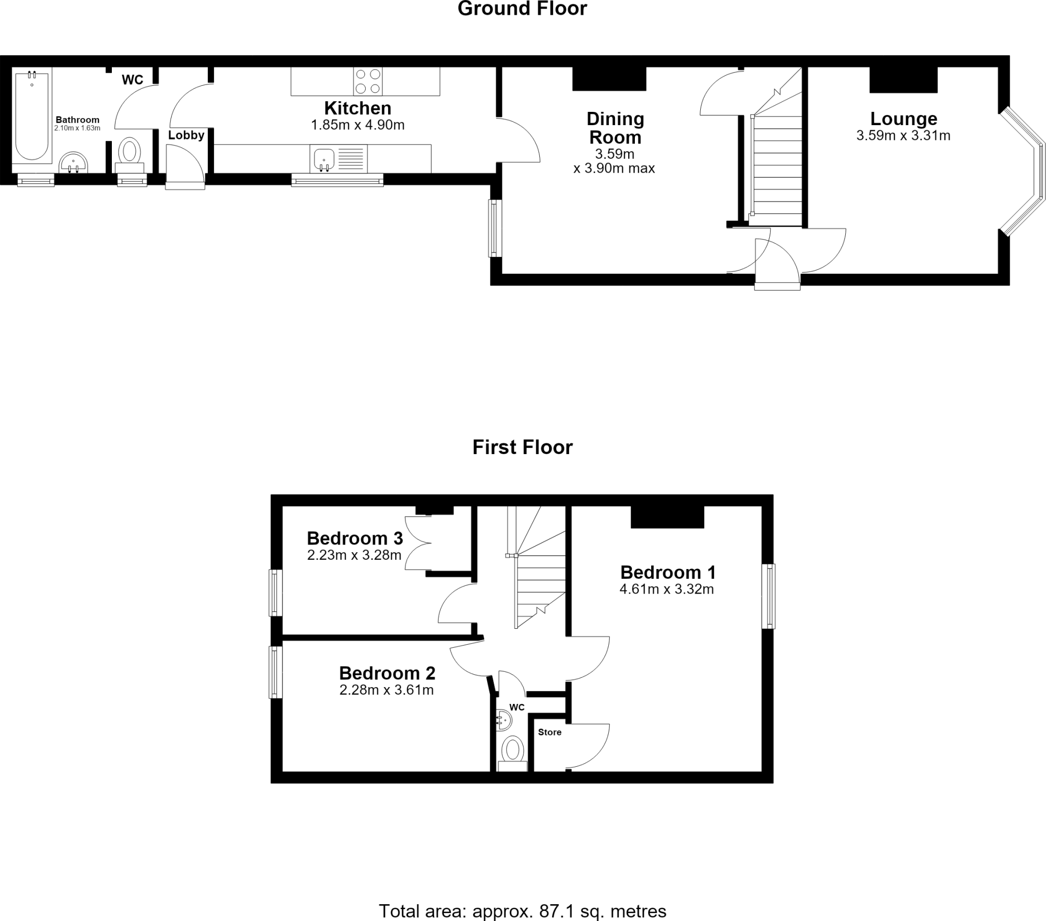 York Avenue, Lincoln floorplan