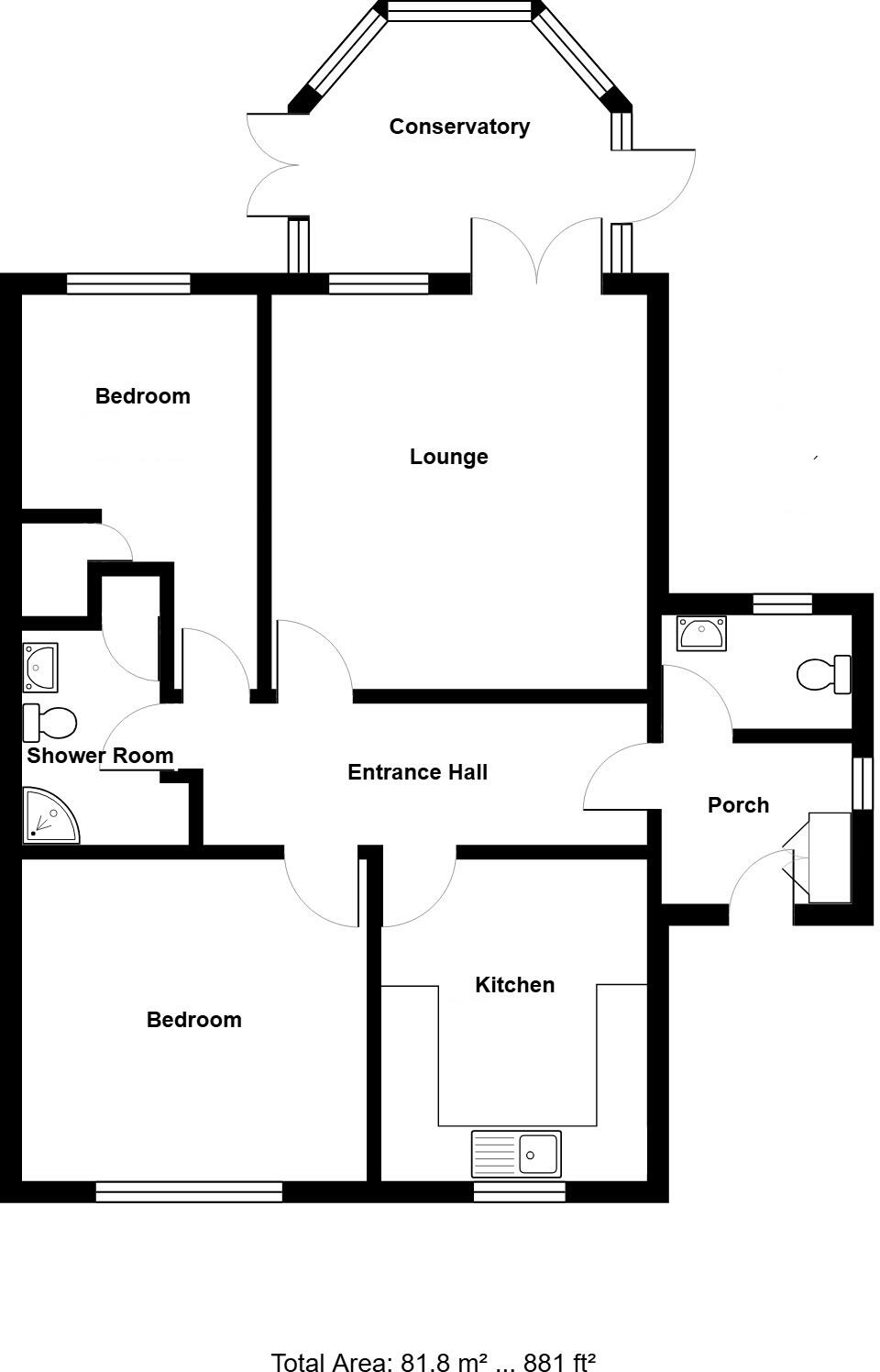 Church Lane, Claydon, Ipswich, Suffolk, IP6 floorplan