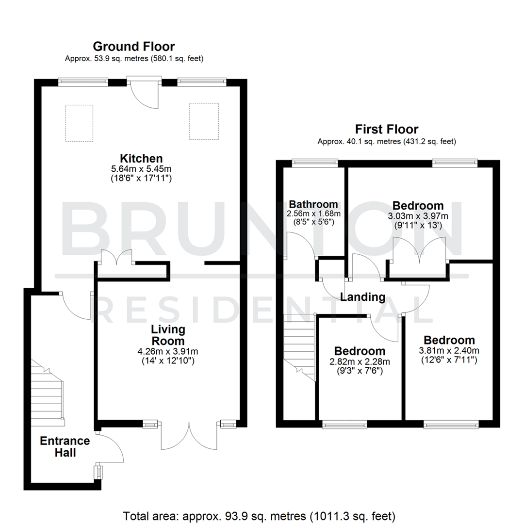 Shillaw Place, Burradon, Cramlington, NE23 floorplan