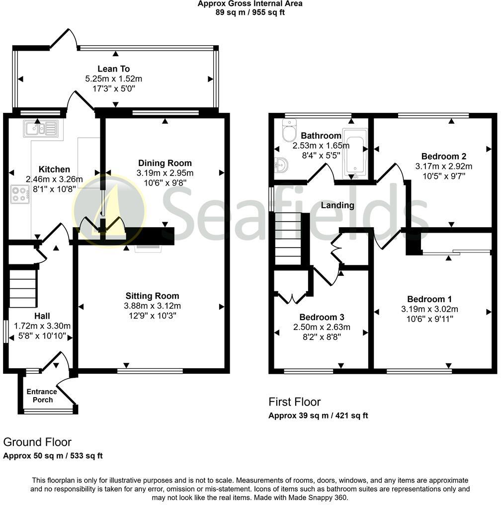 Longmead Road, Ryde, PO33 2TW floorplan