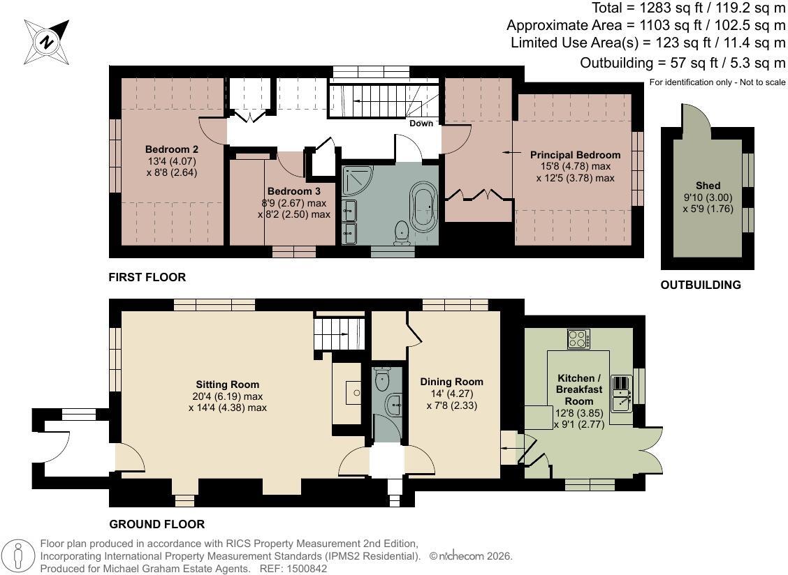 Fort End, Haddenham, Aylesbury, Buckinghamshire, HP17 floorplan