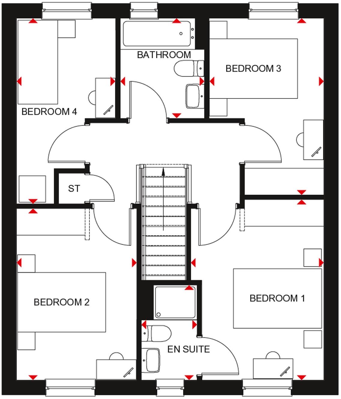 1 Charolais Lane
Huntingtower
Perth
PH1 3JH floorplan
