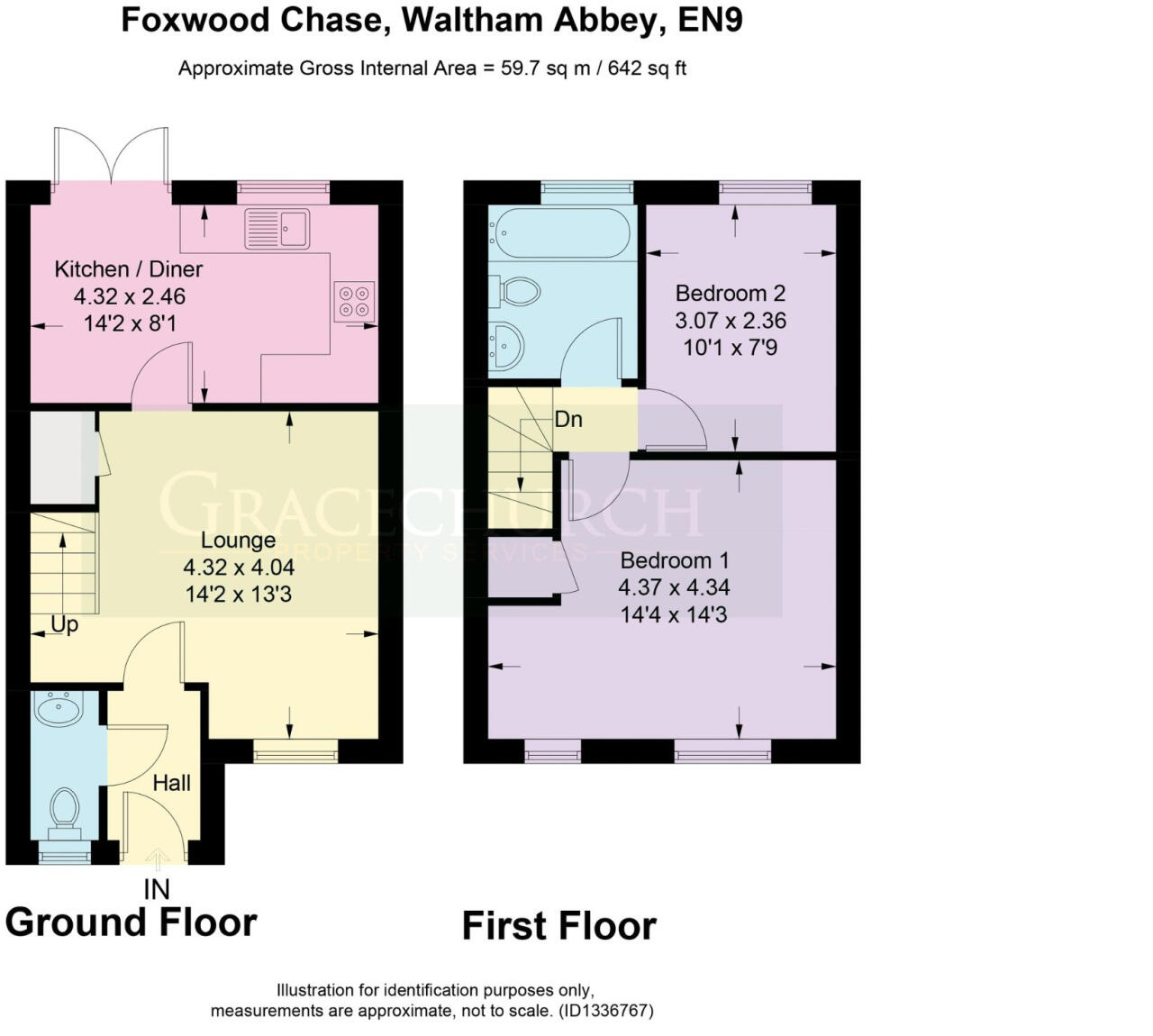 Foxwood Chase, Waltham Abbey EN9 floorplan
