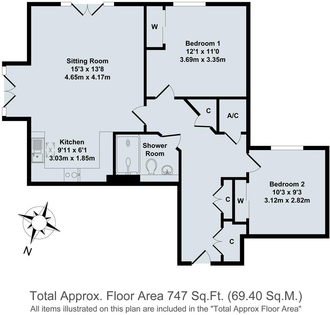Five Mile Drive, Oxford floorplan