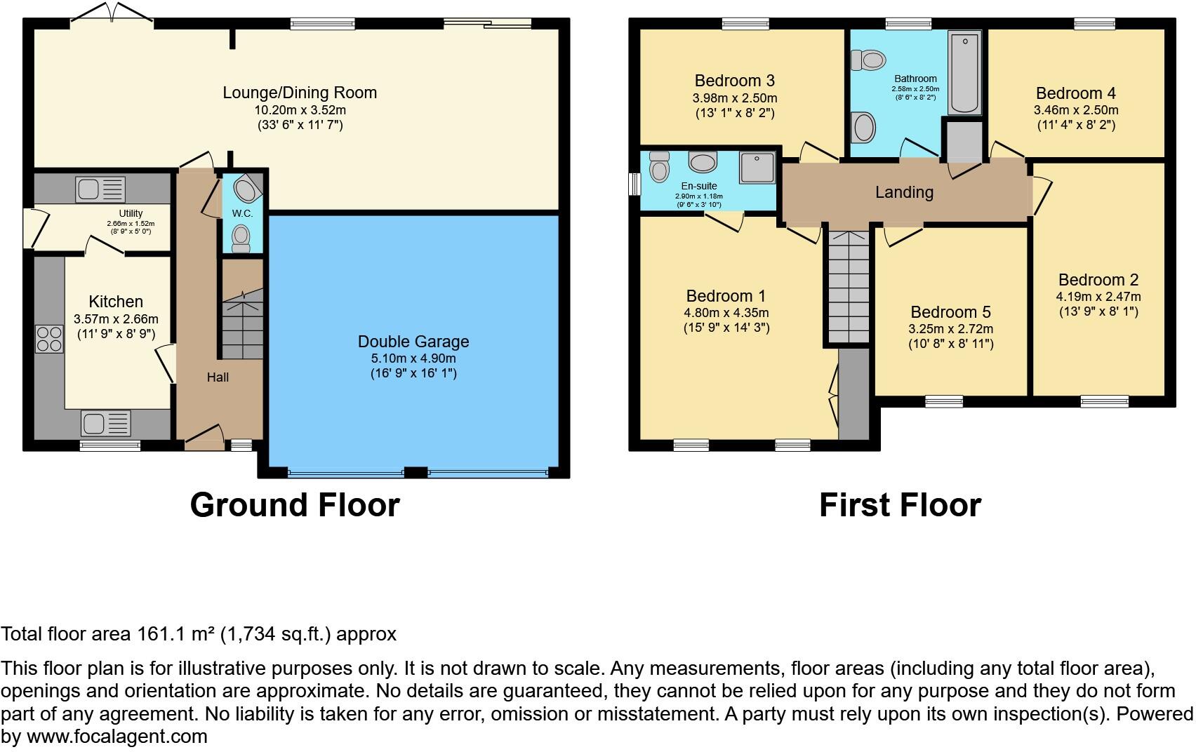 Lindbergh Close, Worksop, S80 floorplan