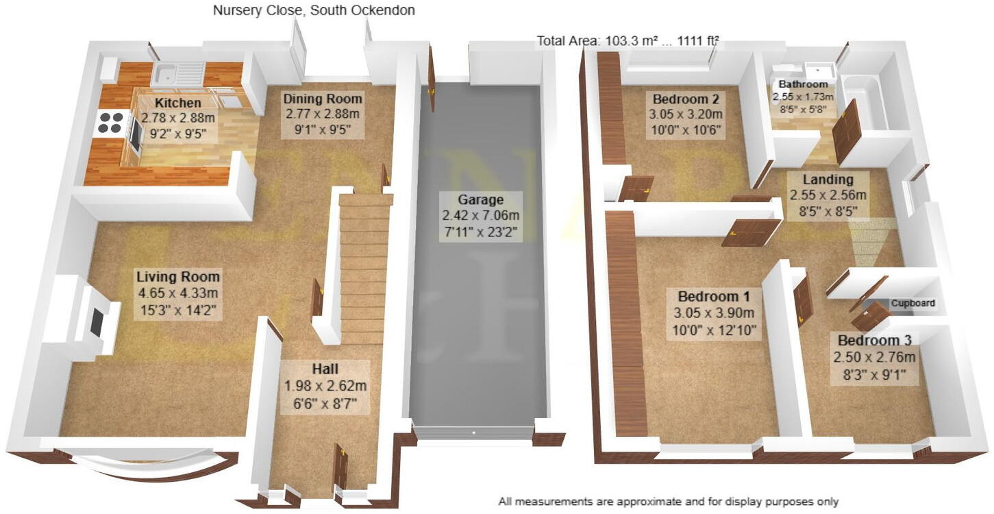 Nursery Close, South Ockendon, RM15 6DD floorplan
