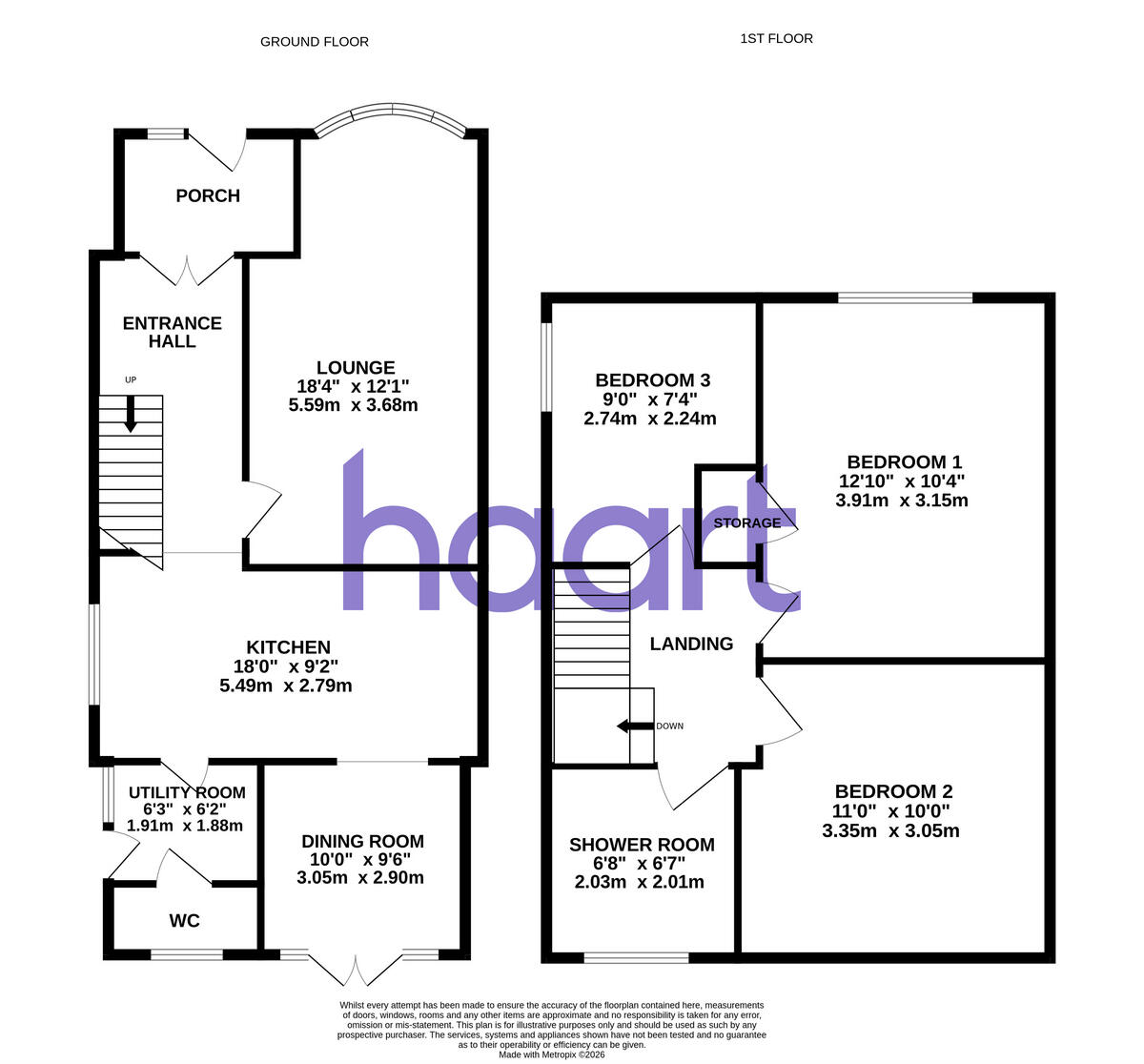 Rupert Road, Southminster floorplan