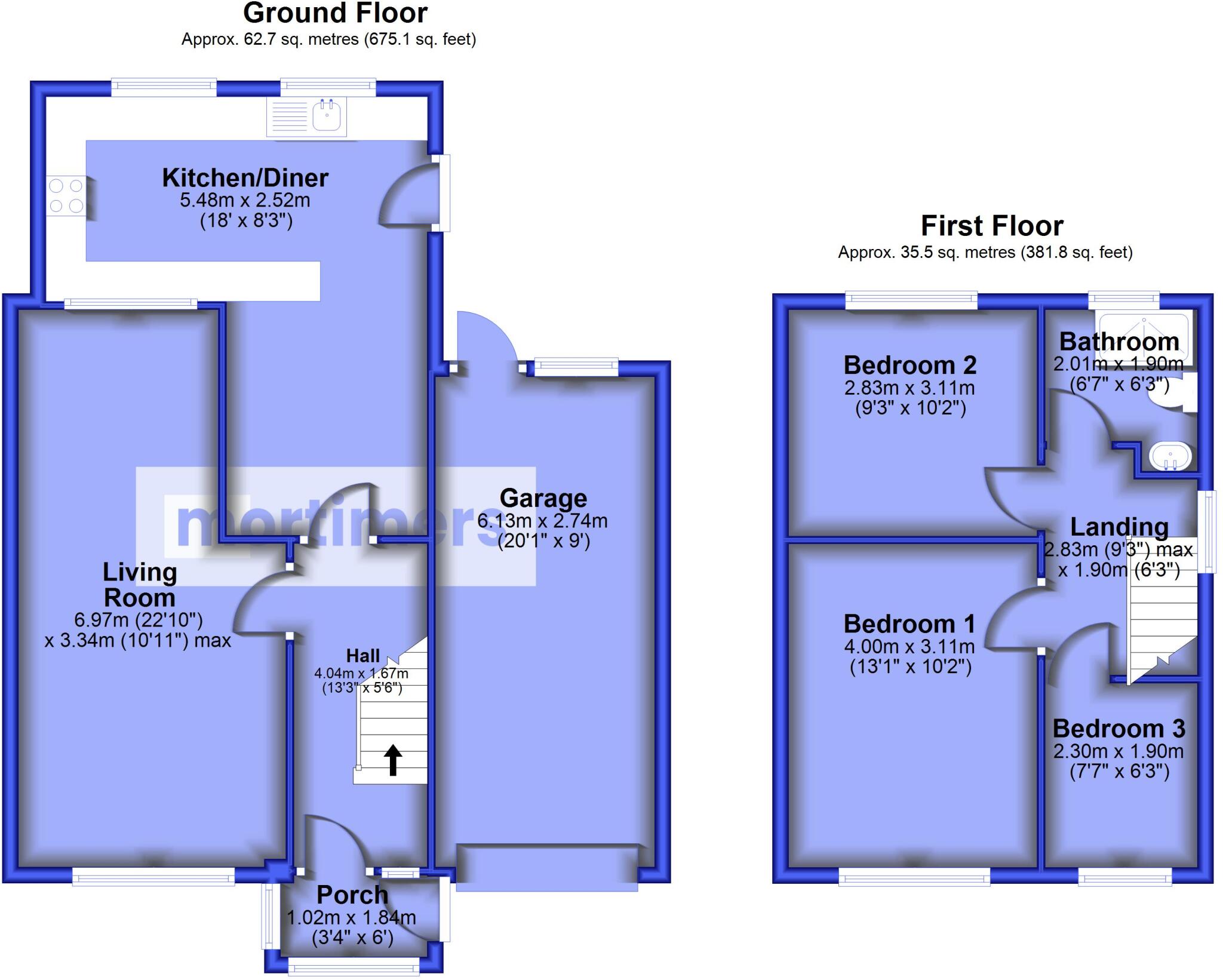 Banbury Avenue, Oswaldtwistle, Accrington, Lancashire, BB5 floorplan