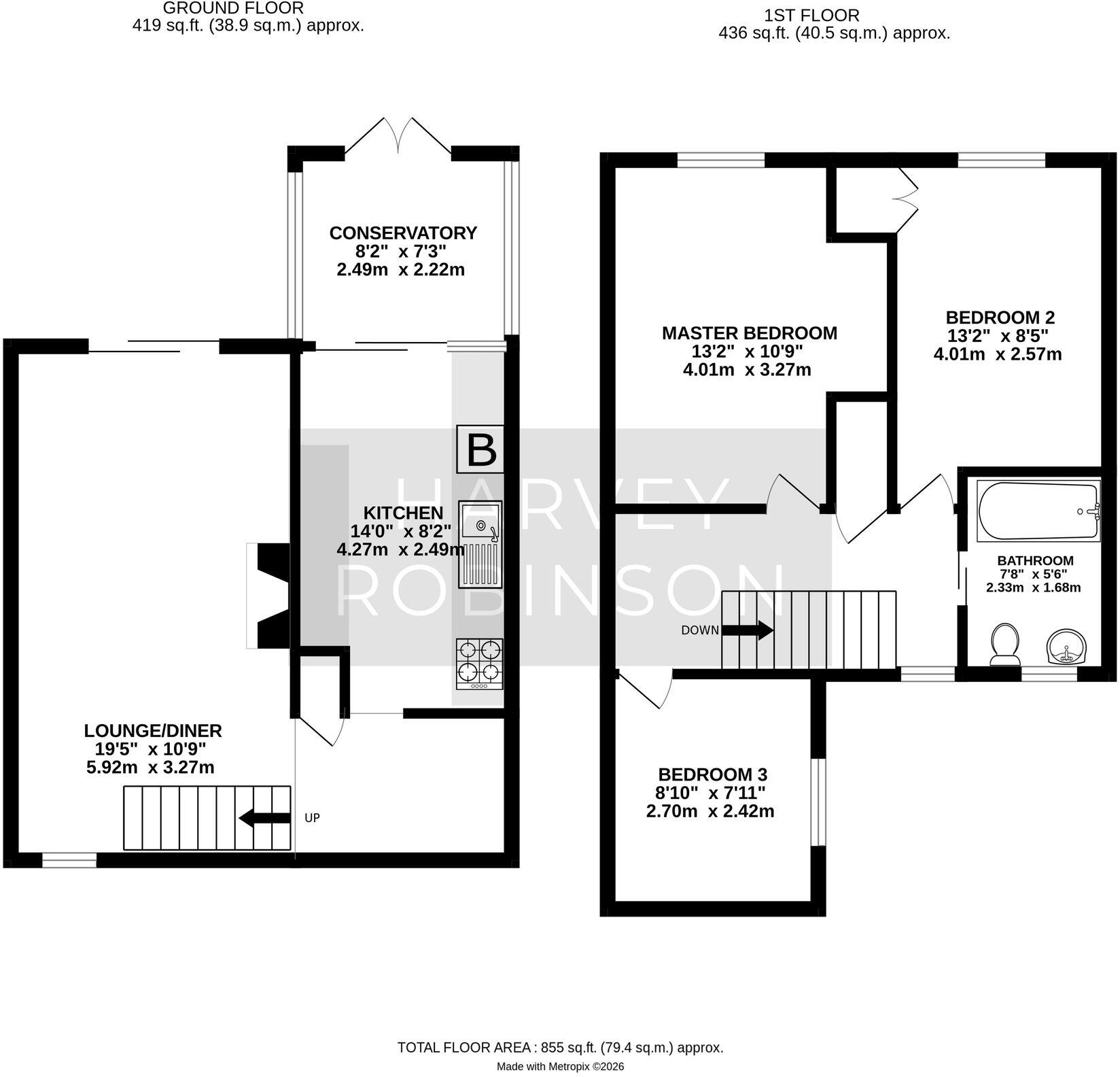 Nene Road, Huntingdon, PE29 floorplan