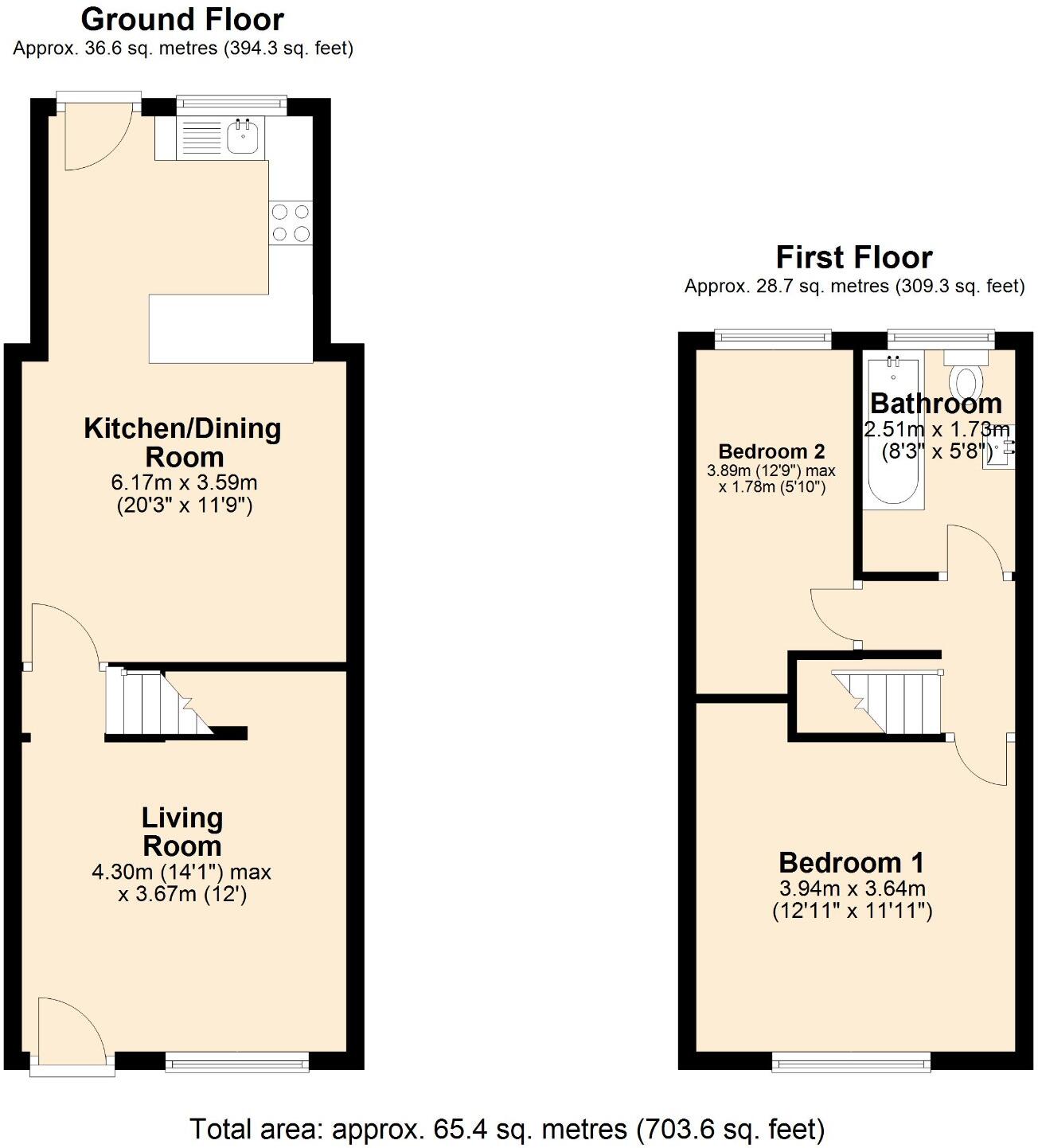 Dudley Road, Sale, Greater Manchester, M33 floorplan