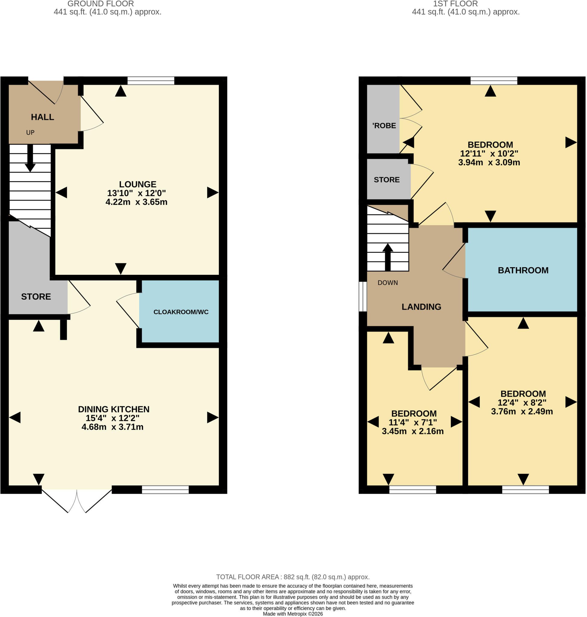 Glen View Avenue, Great Glen, Leicestershire floorplan