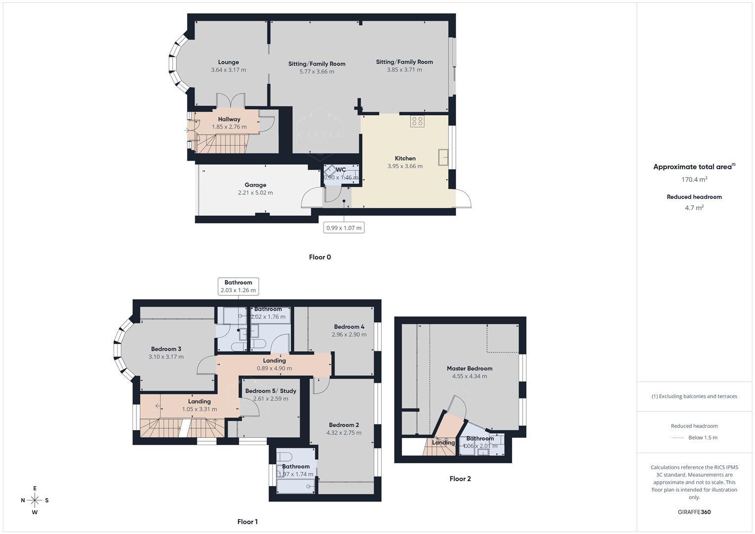 Westfield Road, Hinckley floorplan