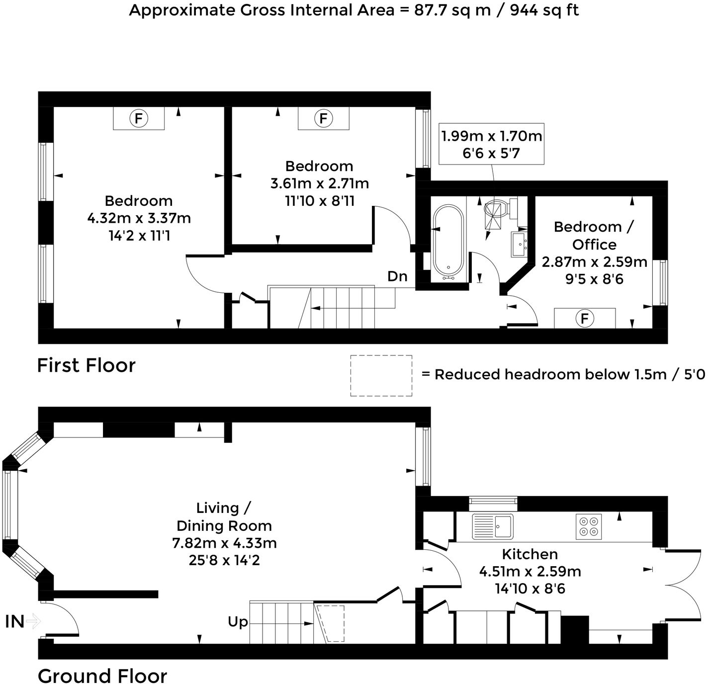 Oatlands Road, Oxford, OX2 floorplan