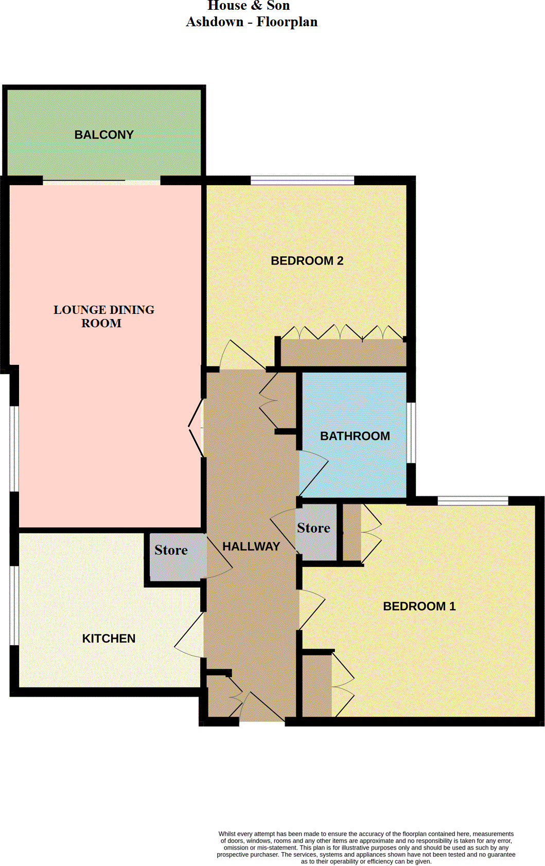 Opposite Durley Beach, Chine Crescent Road, West Cliff, Bournemouth, BH2 floorplan
