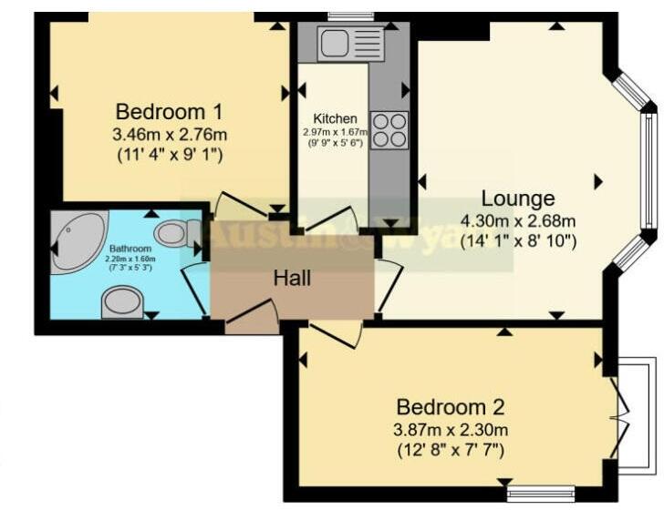 Studland Road, Alum Chine, Bournemouth, Dorset, BH4 floorplan