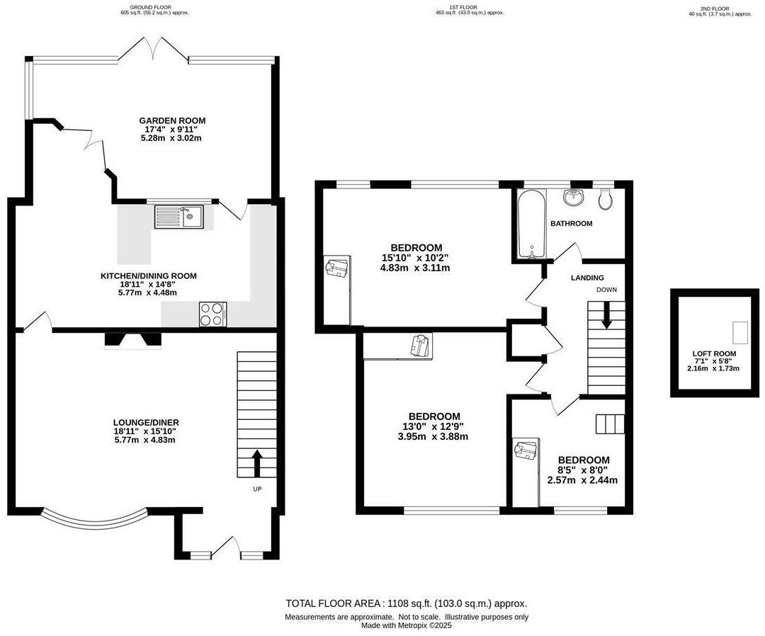 Broad Meadow, Kelvedon Hatch, CM15 floorplan