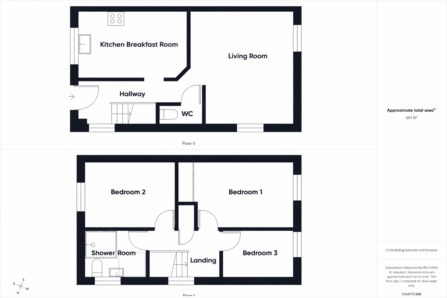 Raingate Street, Bury St Edmunds floorplan