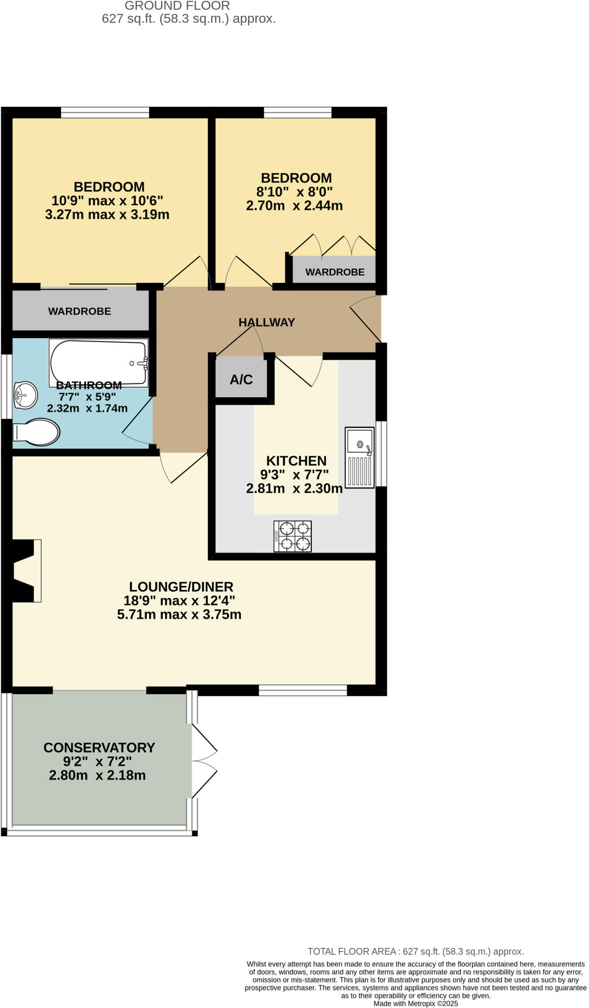 Stanage Way, Ashgate, Chesterfield, S40 floorplan