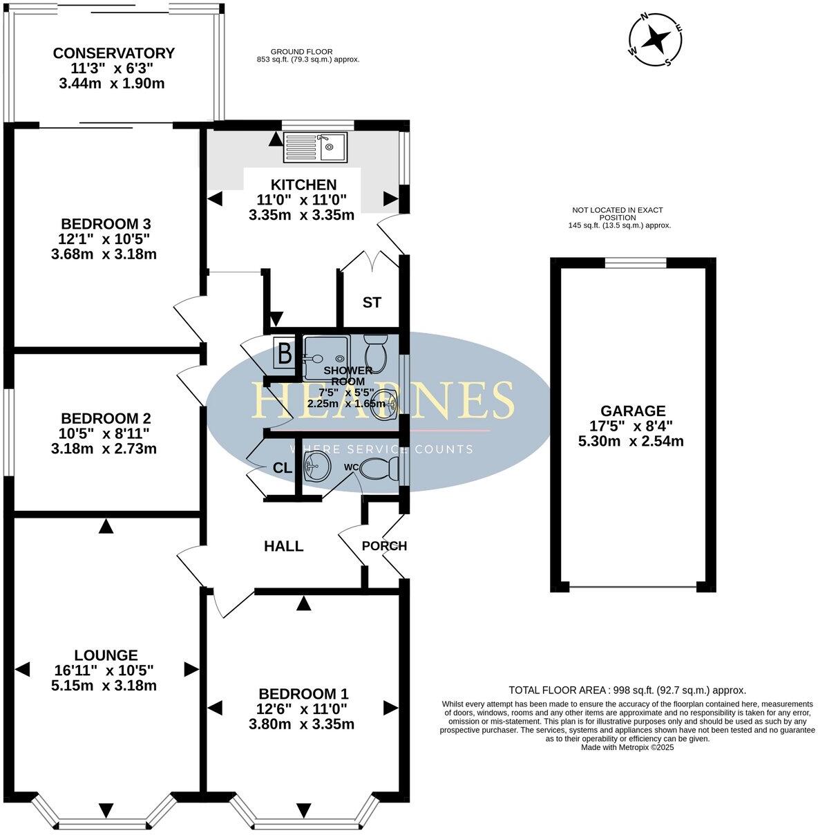 Turbary Road, Ferndown, BH22 floorplan