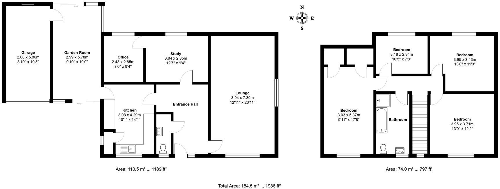 Henley Avenue, Ipswich floorplan