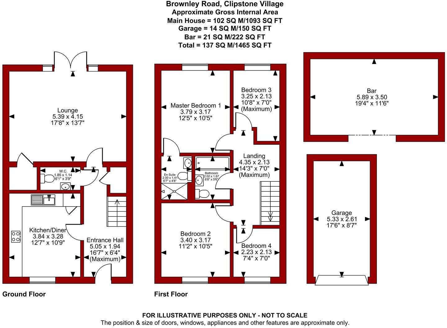 Brownley Road, Clipstone Village floorplan