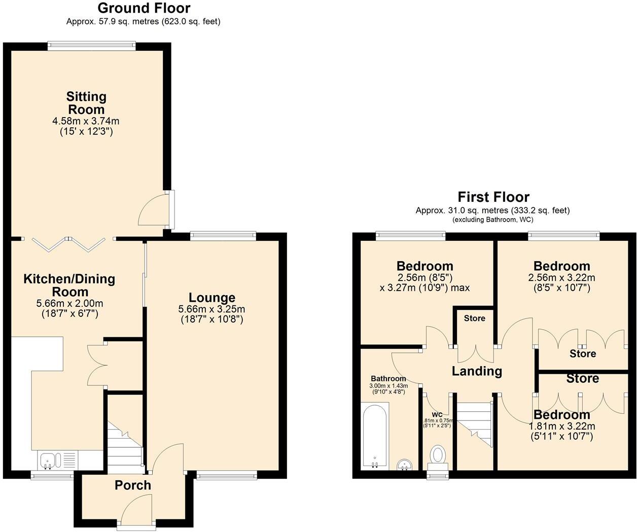 Compley Avenue, Poulton-Le-Fylde floorplan